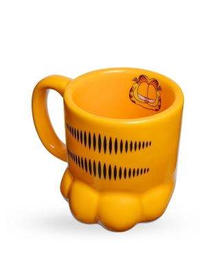 imagem do produto Caneca 3D 350ml Pata Garfield - Zona Criativa - Arco Ìris