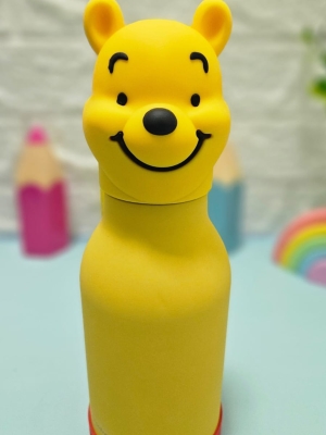 Garrafa Funny Térmica 500ml Pooh - Zona Criativa - Arco Iris