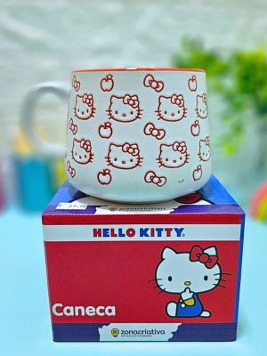 Caneca Moma Hello Kitty 500m - Zona Criativa - Arco Iris